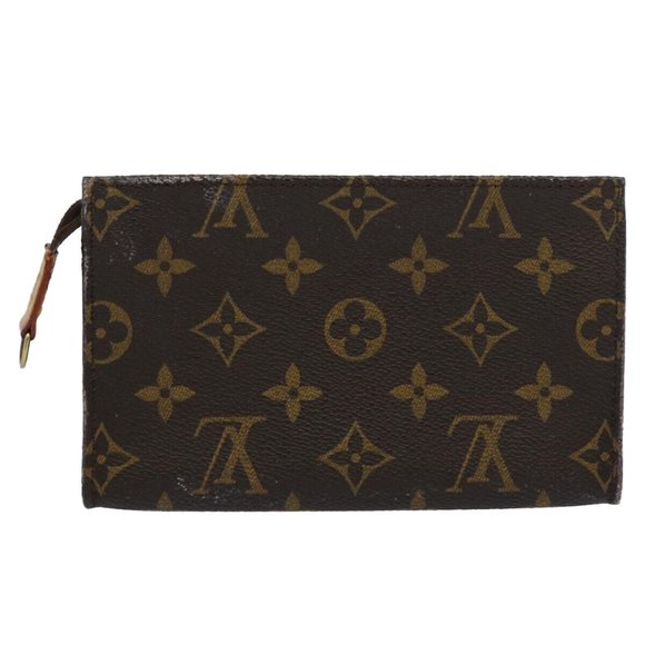LOUIS VUITTON Monogram Bucket PM Accessory Pouch LV Auth - Picture 14 of 16